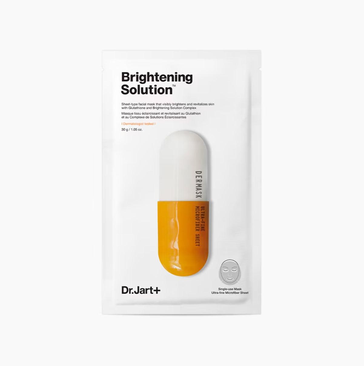 DR.JART+ DERMASK MICRO JET BRIGHTENING SOLUTION MASK