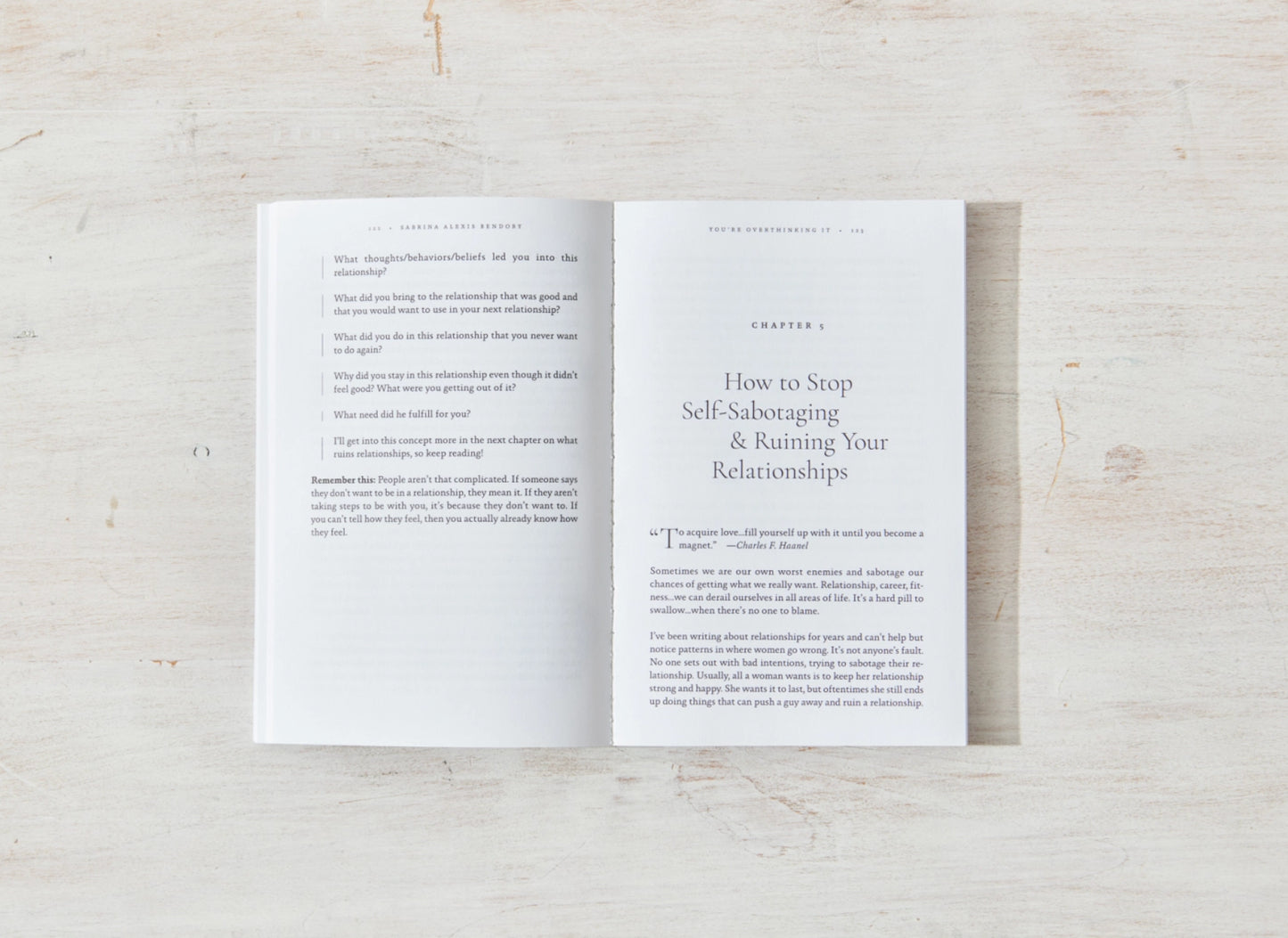 You're Overthinking It