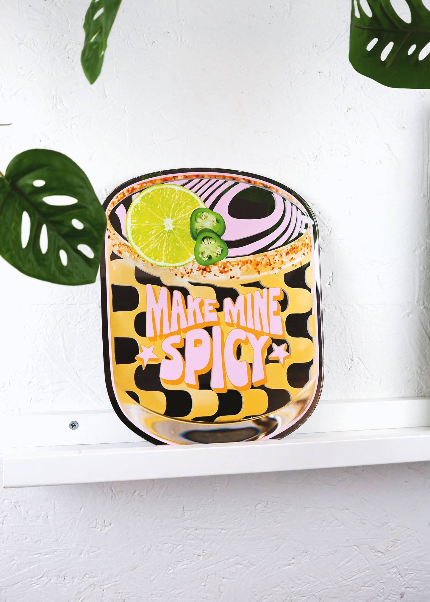 Make Mine Spicy Margarita Cocktail Mirror