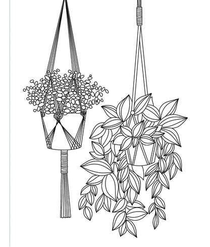 On the Bright Side Coloring Book: Floral Patterns