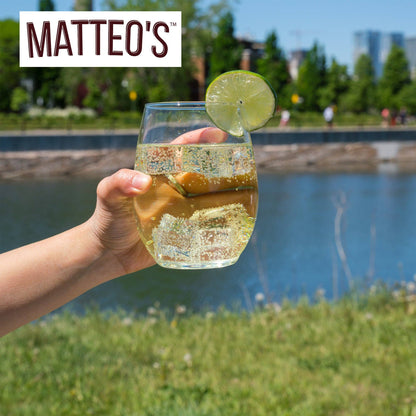 Matteo's Cocktail Mixes - Simple Syrup - Delicious Cocktail Mixers, Premium Bartender Style Cocktails: 1 Bottle