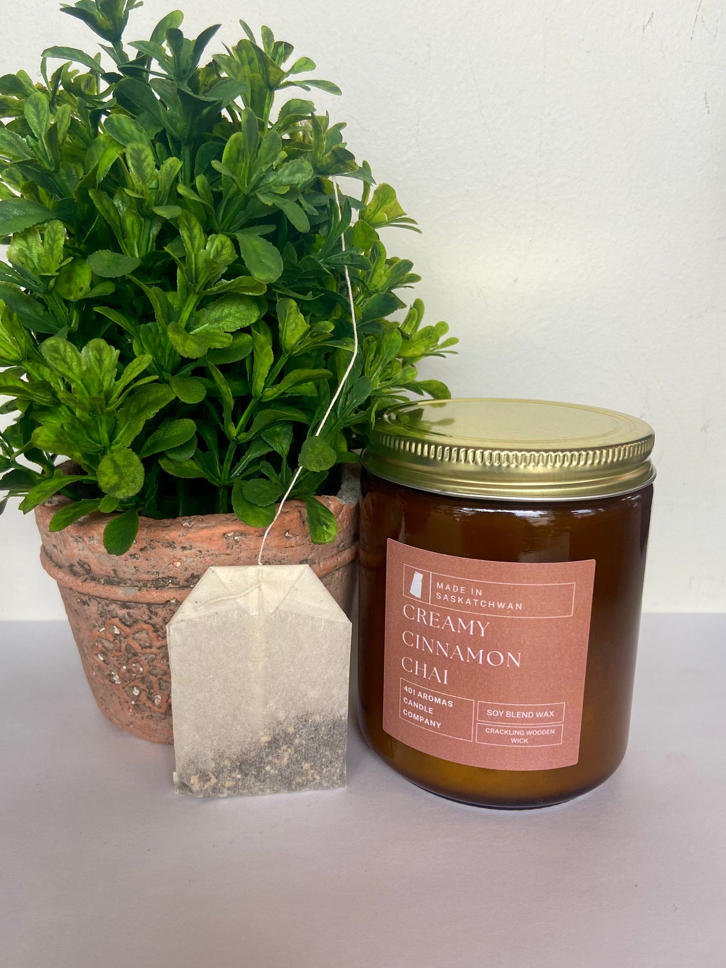 Creamy Cinnamon Chai 8oz Soy Candle