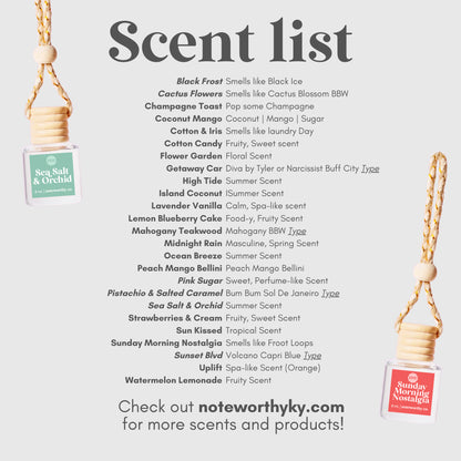 Car Diffusers | Mahogany Teakwood