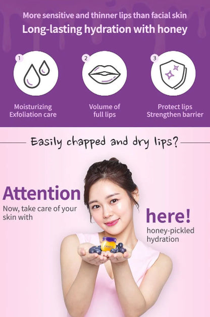 FRUIDA Hydrating Honey Lip Balm: Avocado Cica Relief