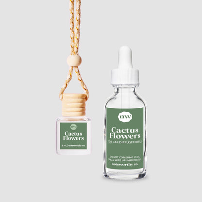 Car Diffusers Oil Refill : Cactus Flowers