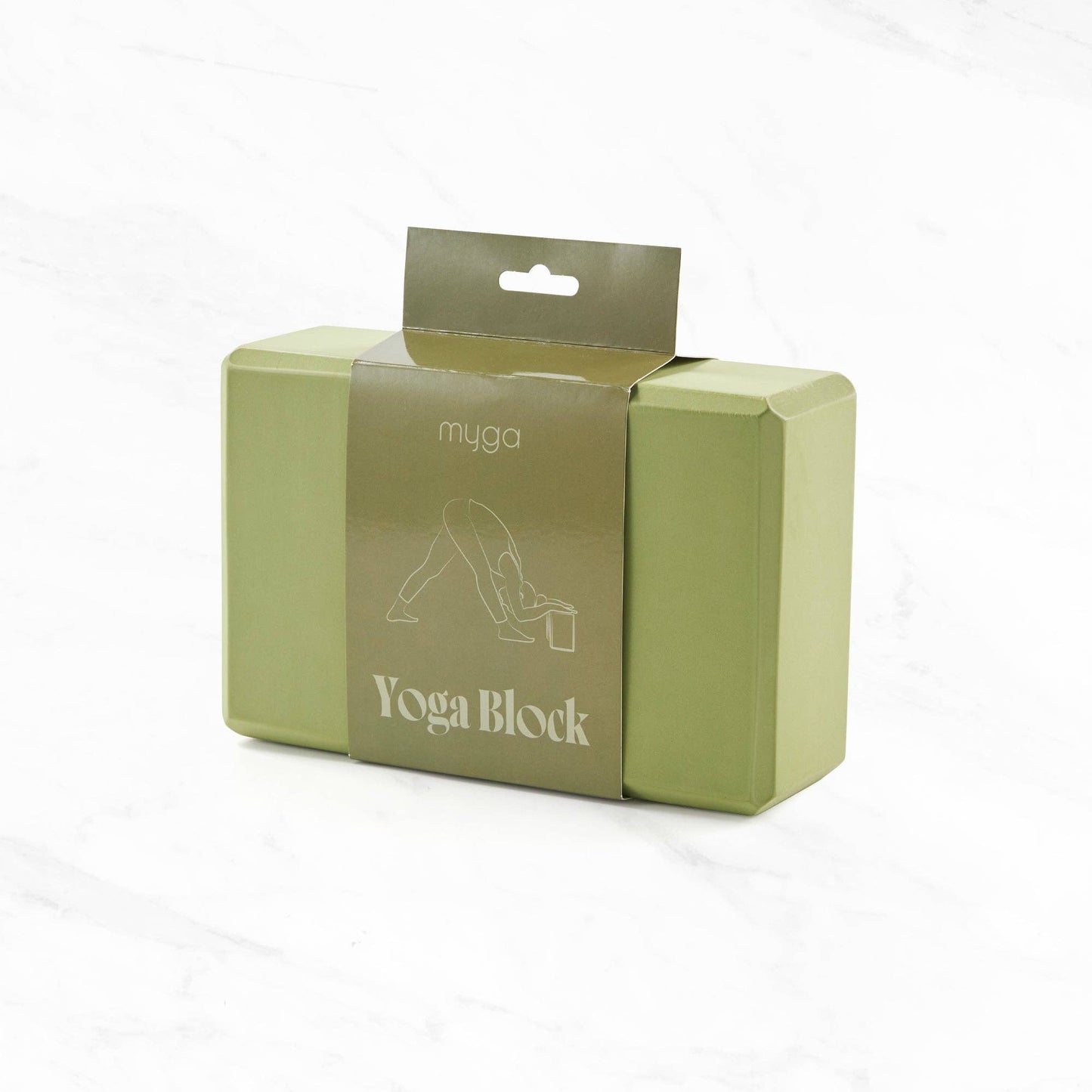 Foam Yoga Block - Moss