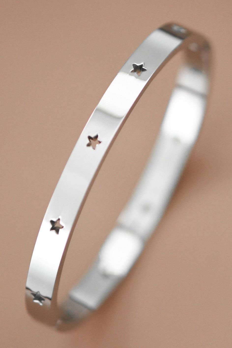Tarnish-Resistant Waterproof Stainless Steel Bangle