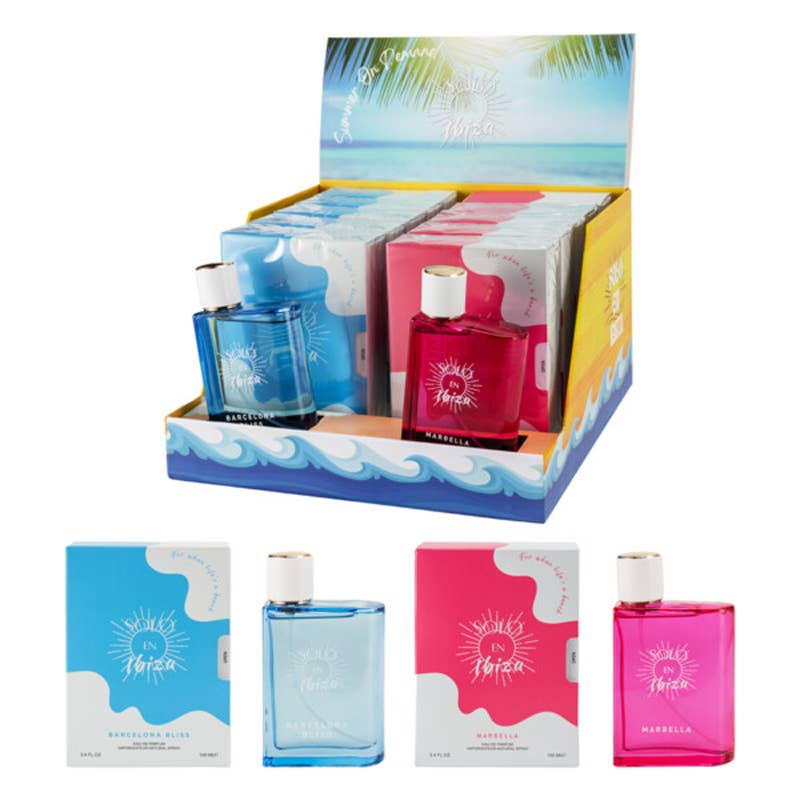 Solo En Ibiza Women's 3.4oz Perfume Display With Tester V1
