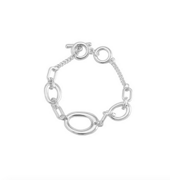 Silver Toggle Bracelet