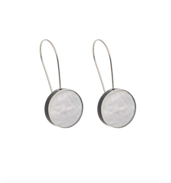 Culture Mix Resin Coin Earring