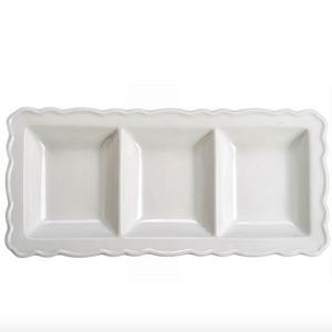 SALE:  Three Section Serving Platter