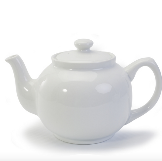 White Porcelain Teapot