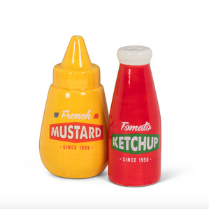 Ketchup & Mustard Salt & Pepper