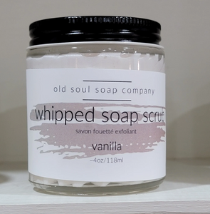 Vanilla Whipped Soap Scrub