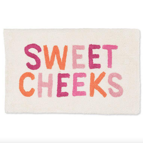 SWEET CHEEKS Tufted Bathmat