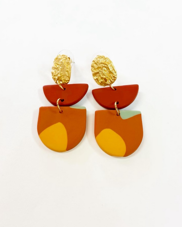 Warm Clay Earrings