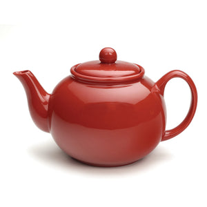 SALE: Stoneware Teapot - Red