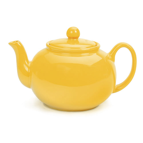 SALE: Stoneware Teapot - Yellow